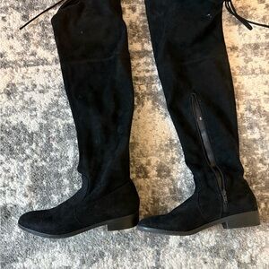 Women’s Black Over The Knee Boots Size 6
